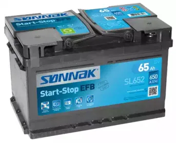 Стартерная аккумуляторная батарея SONNAK купить